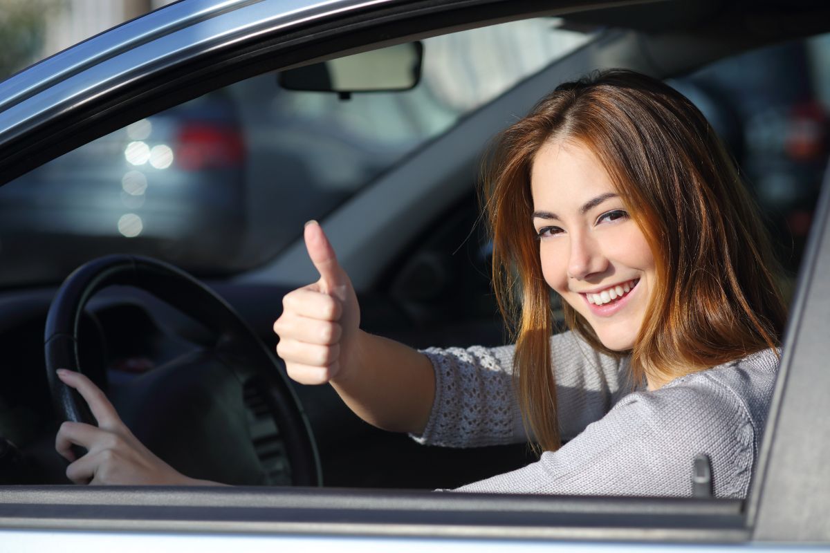 Woman in a car with Car Insurance and Affordable Auto Insurance in Bay Shore, NY